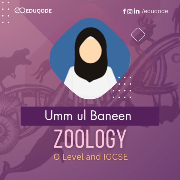 Umm ul Baneen | Zoology